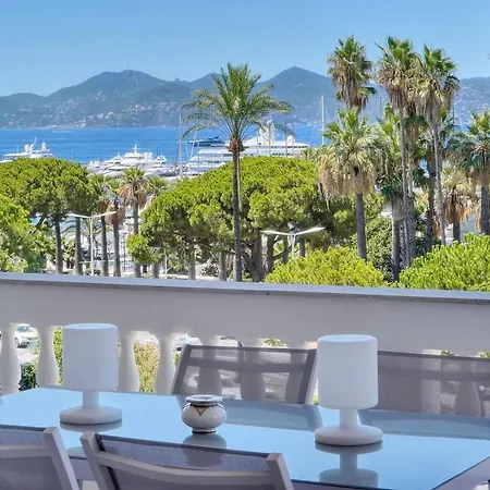 Ref 1478 - Croisette - Sea View For Rent Apartment Cannes